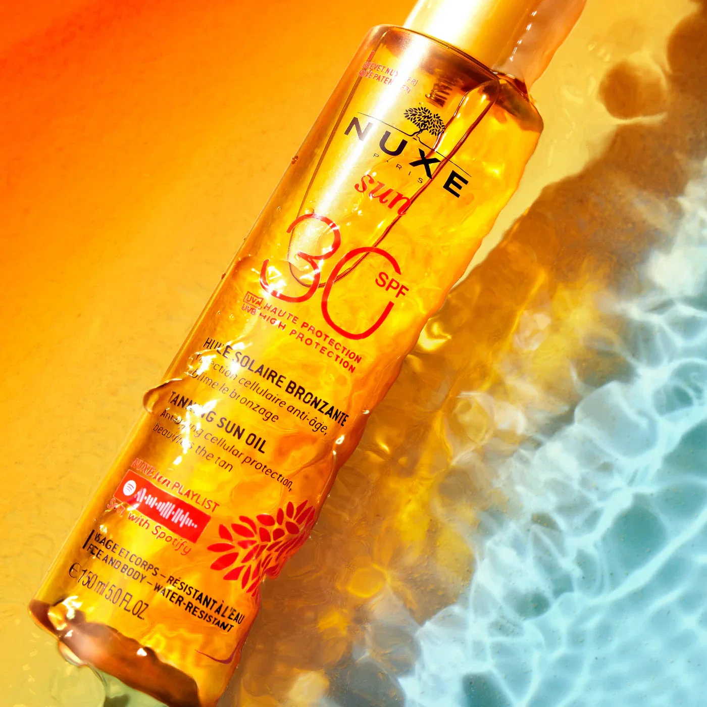 Huile Solaire Bronzante Haute Protection SPF30 - Image 3
