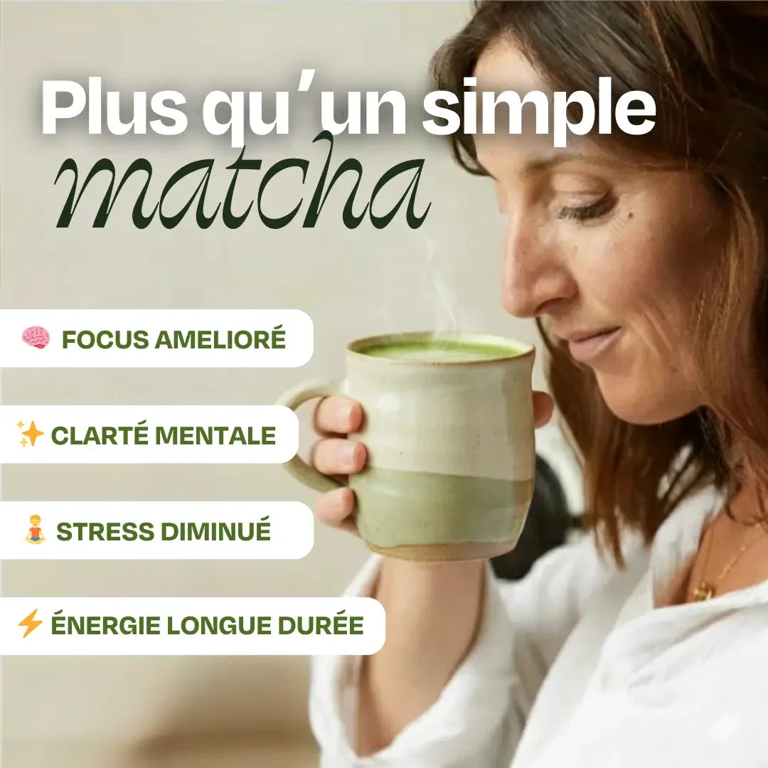 Matcha FOCUS aux champignons - Image 6