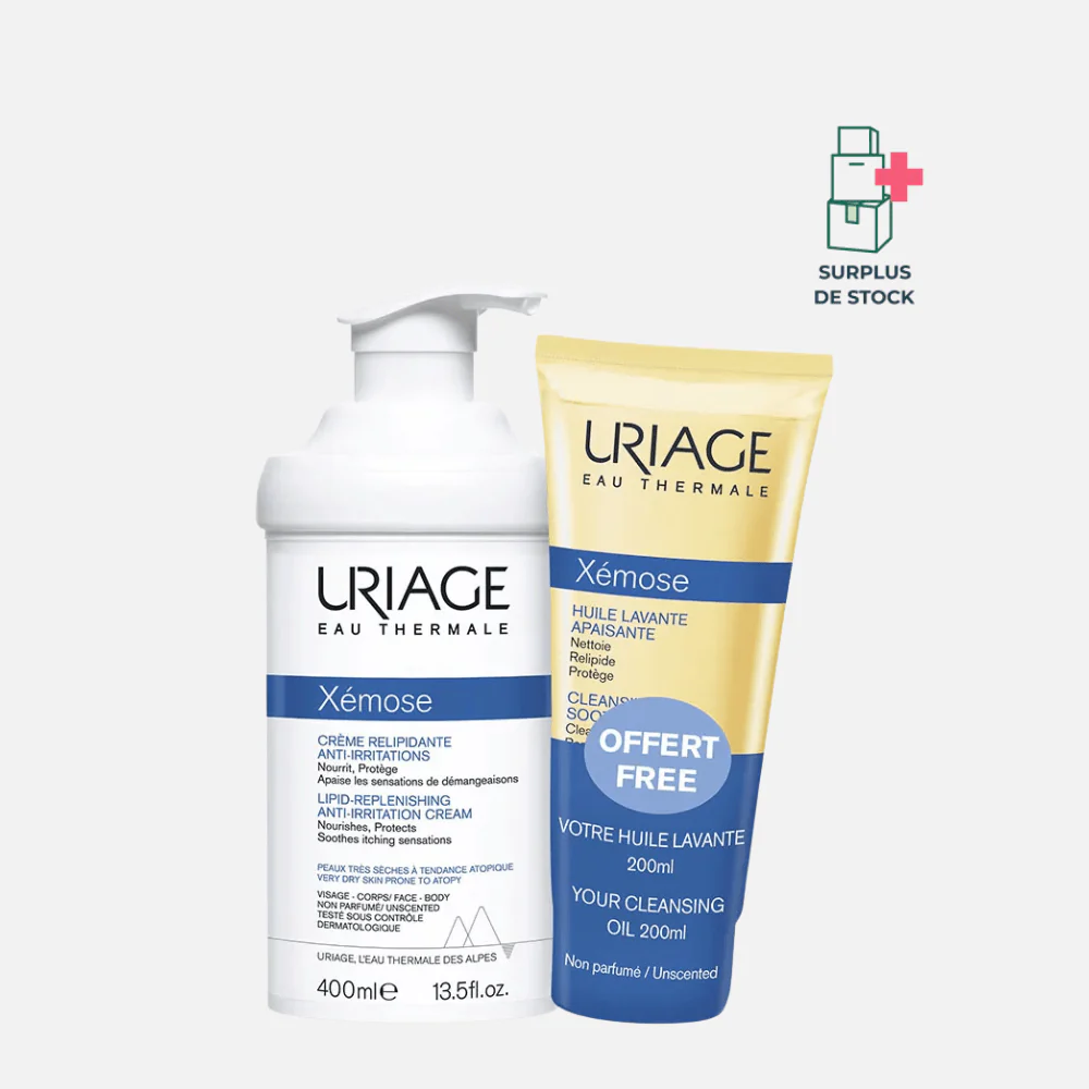 Xémose Creme Relipidante Anti-irritations + Huile Lavante Apaisante